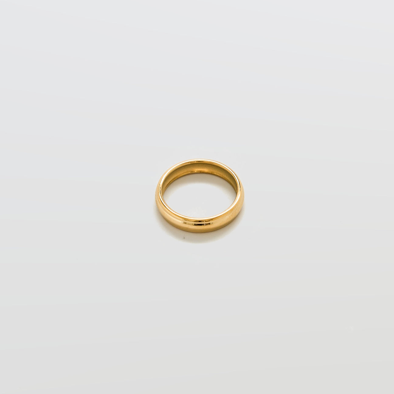 Gold Wide Barrel Stacking Ring - Admiral Row