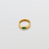 Green Marquise Stacking Ring - Admiral Row
