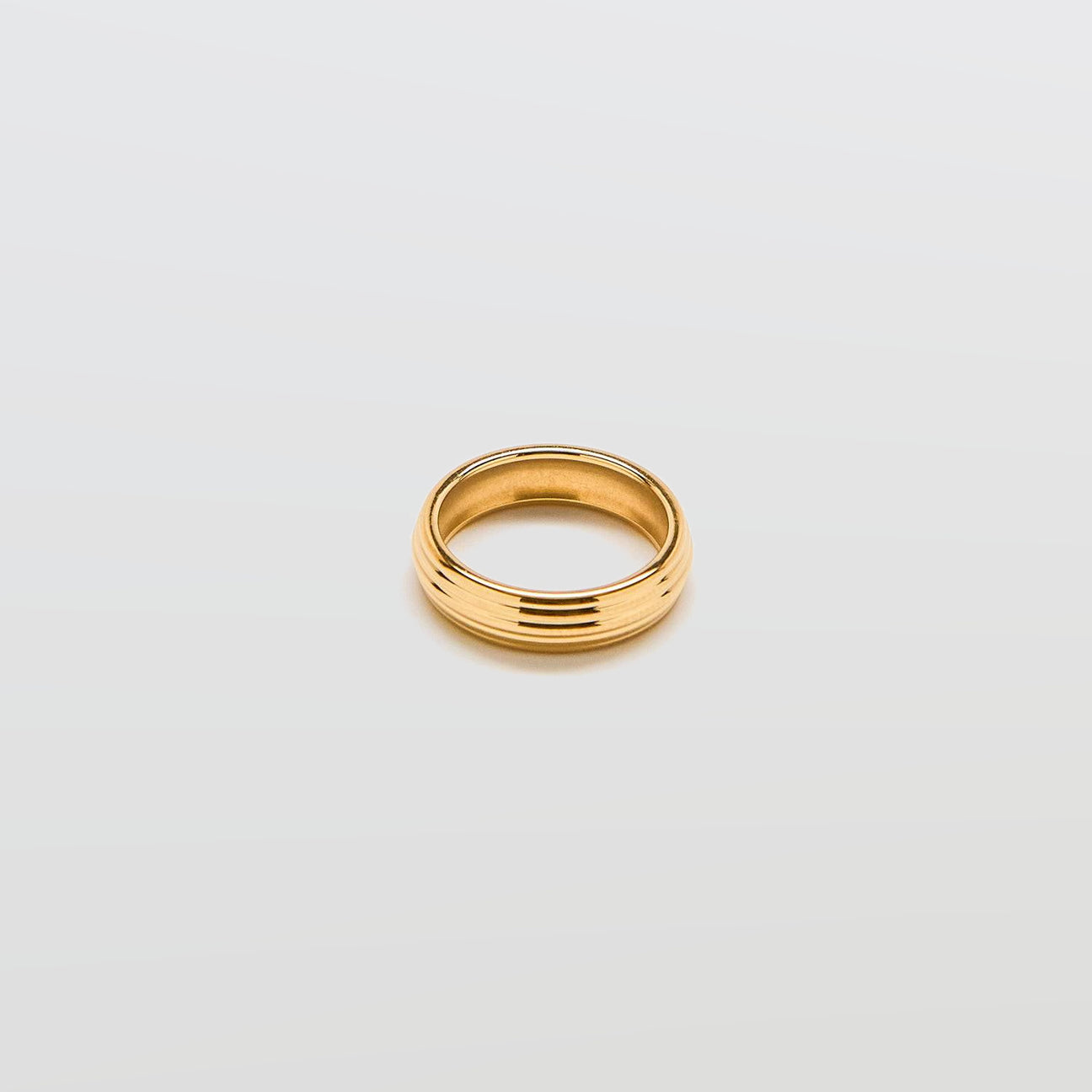 Gold Wide Layered Stacking Ring - Admiral Row