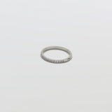 Pave Silver Stacking Ring - Admiral Row