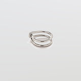 Silver Double Knot Ring - Admiral Row