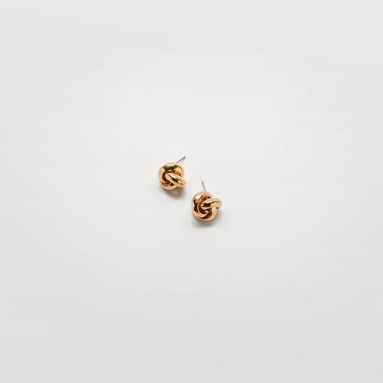 Vintage Gold Knot Earrings - Admiral Row